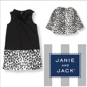 Janie and Jack 2pcs, dress and matching coat